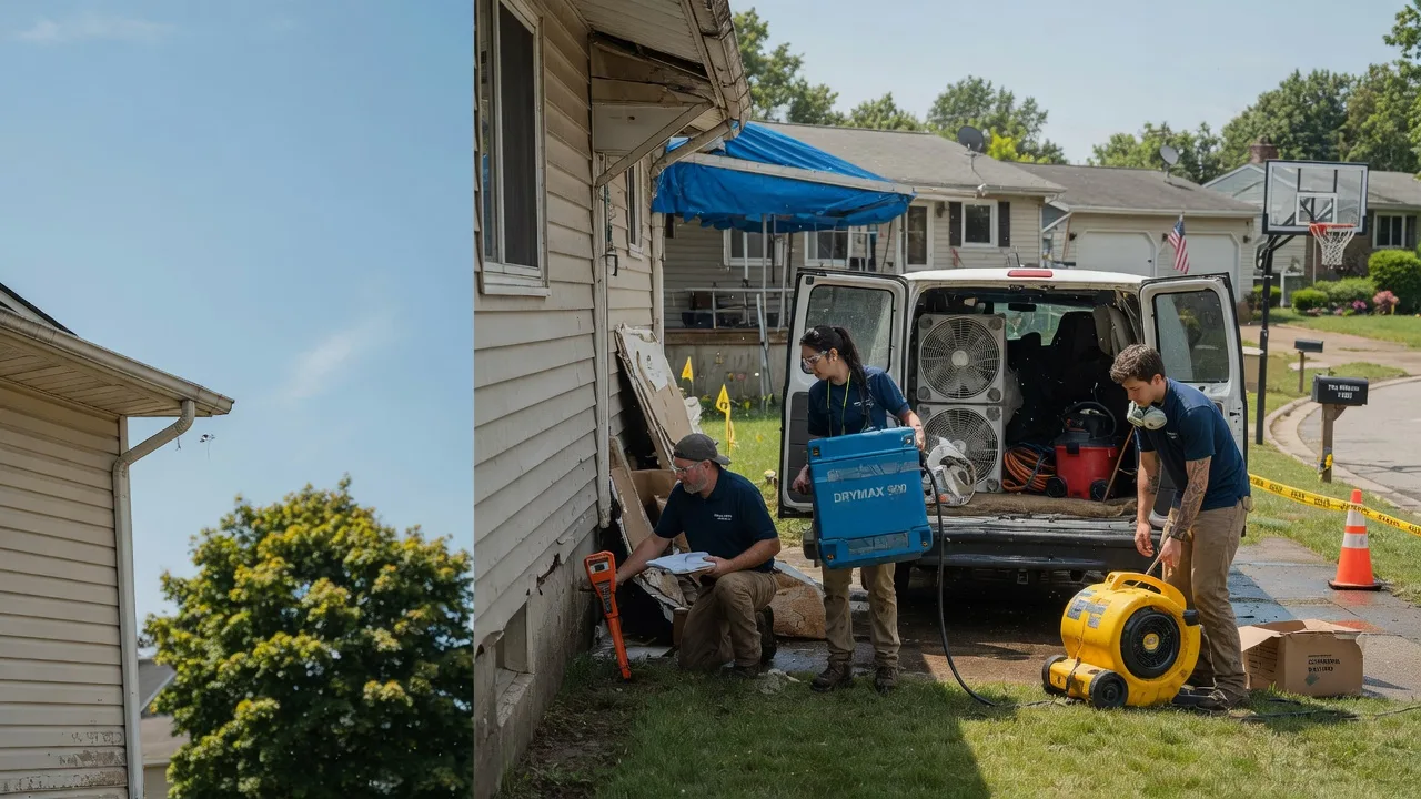 Ceiling Leak Cleanup in Glenville, MN near me